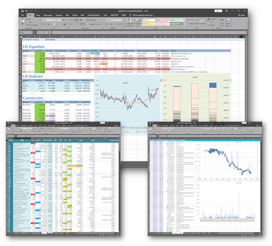 Real-time Quotes in Excel