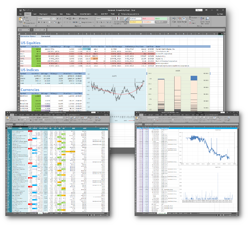 ActiveTick Excel Add-in